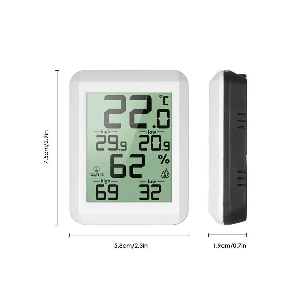 

Home Hotel Desktop Thermometer Hygrometer Bedroom Temperature Meter
