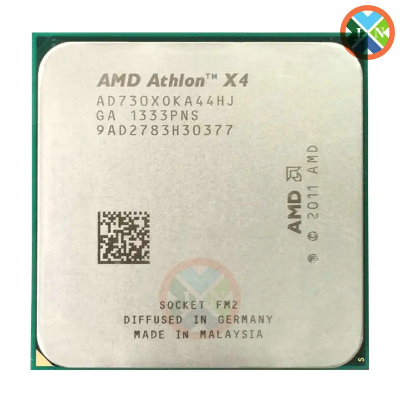 

Бывший в употреблении четырехъядерный процессор AMD Athlon X4 730 2,8 ГГц AD730XOKA44HJ разъем FM2