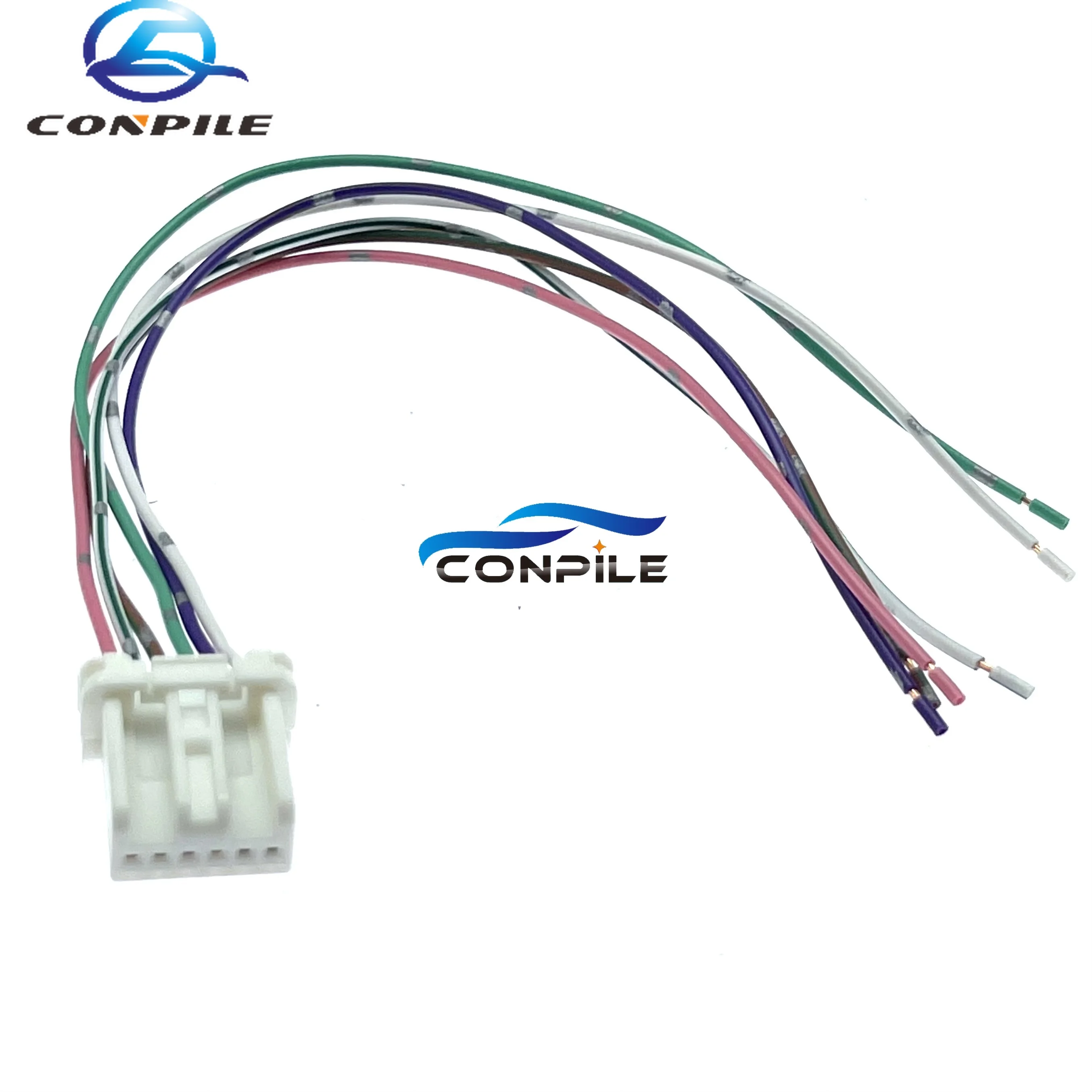 

1pc for Honda seat heat switch paddle shift atmosphere taillight rearview mirror male female hairspring cable harness plug Wing