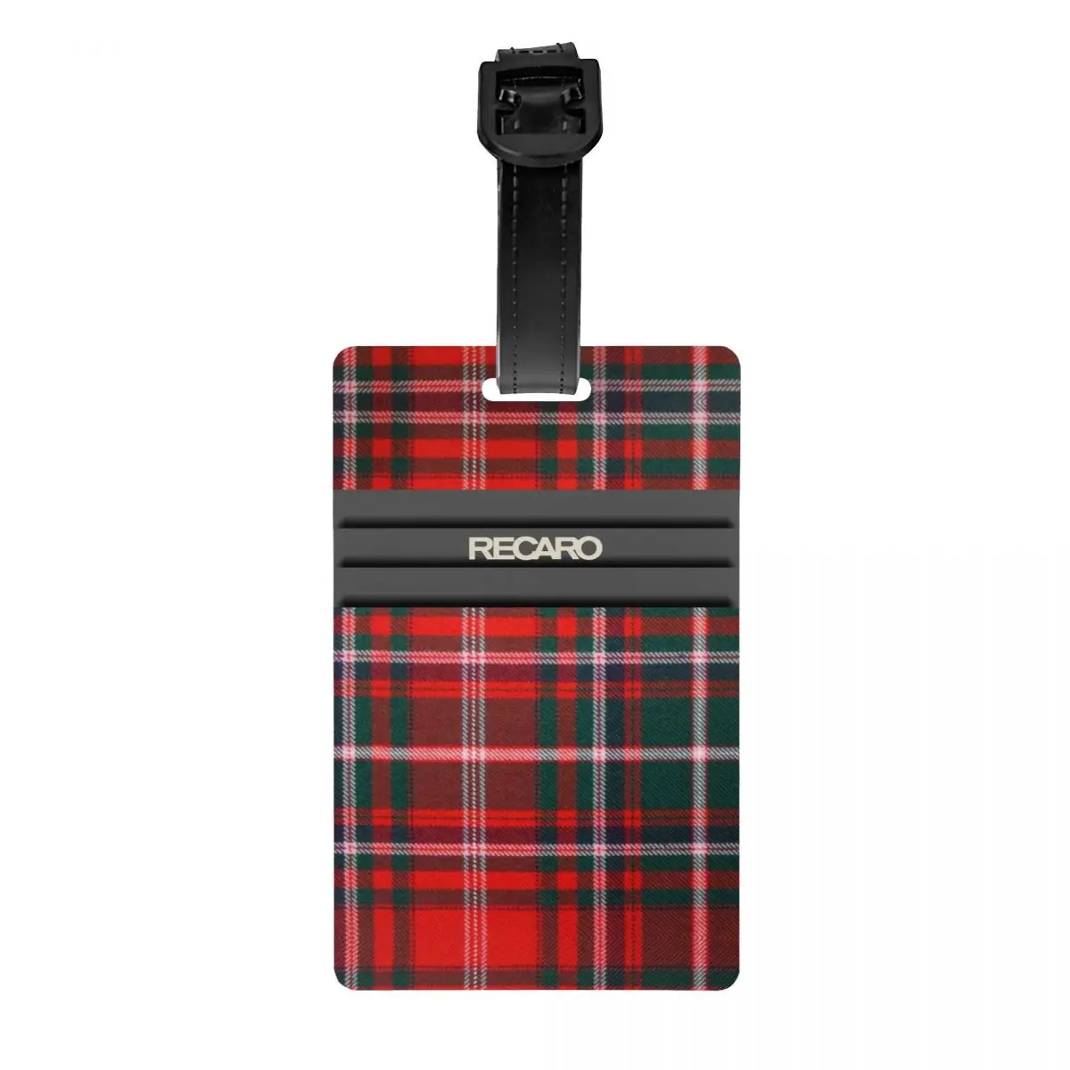 

Recaros Logo Luggage Tags for Suitcases Funny Baggage Tags Privacy Cover Name ID Card