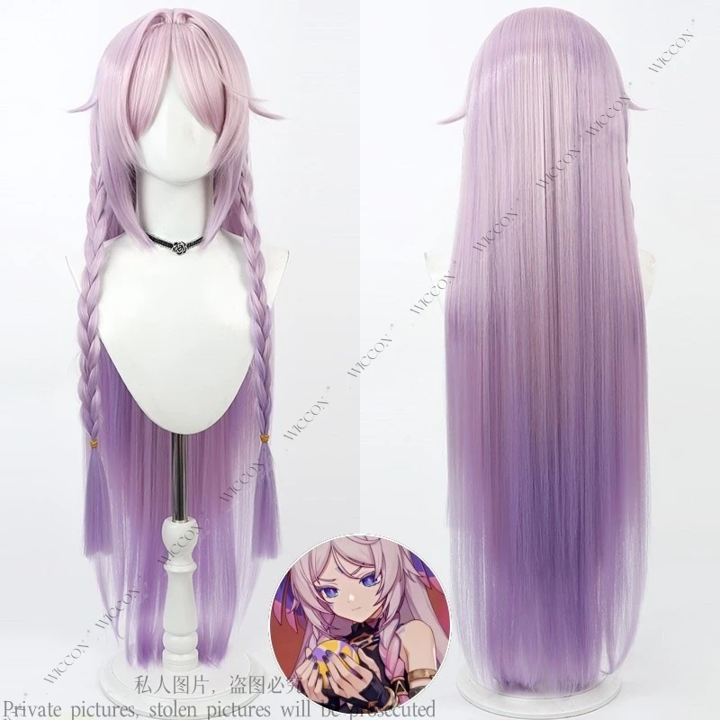 Citlali Косплей Новая игра Ролевая Парик Genshin Impact Natlan 100 СМ Хэллоуин Вечеринка