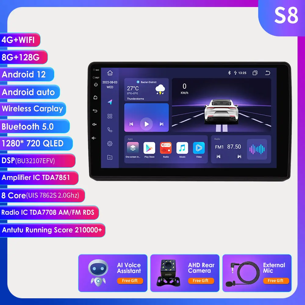 

Автомагнитола на Android, мультимедийный плеер для Opel Zafira B Astra H 2005-2014, GPS, Carplay, Авторадио, стерео, видео, Авторадио