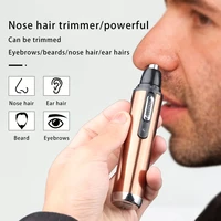 ear nose hair trimmer clipper electric shaving safety face care nose beard cleaning machine for men women hair removal painless