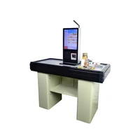15 inch vertical wall self service terminal have embed 58mm thermal printer and qr code scanner platform built in stereo speaker