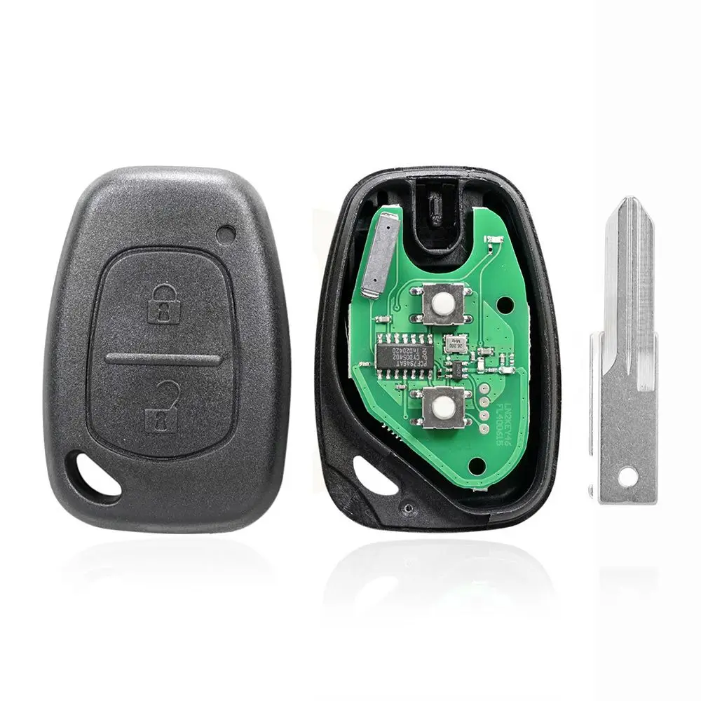 

Брелок с 2 кнопками для Renault Kangoo 2003–2011 гг.) | Для Renault Master 2005–2010) | Для Renault Traffic 2004-2013 гг.)