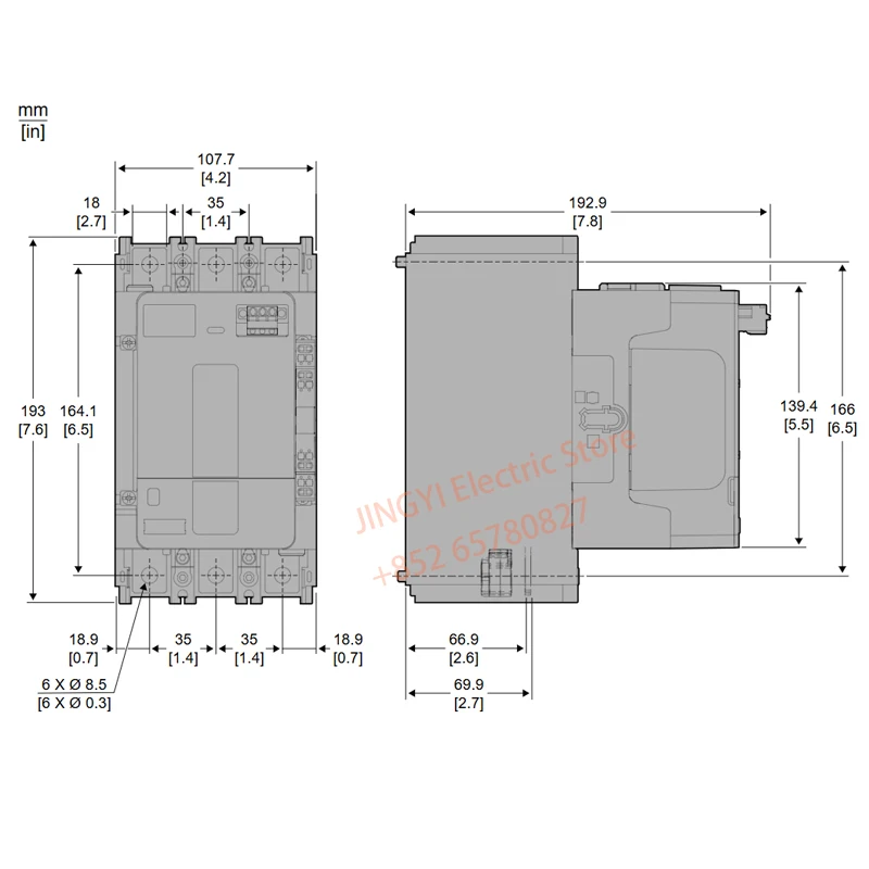 Контактор переменногопостоянного тока Schneider LC1G115KUEN LC1G150KUEN LC1G185KUEN LC1G205KUEC LC1G225KUEN LC1G245KUEC (art.: 3920d03225715) - 3920d03225715