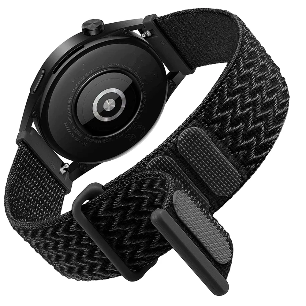 20 22mm Watch Strap For Garmin Venu SQ Vivoactive 4 3 Nylon Wristband Straps For Garmin Forerunner 245 645 158 55 255 Watchband