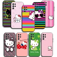 hello kitty 2022 phone cases for samsung galaxy s20 fe s20 lite s8 plus s9 plus s10 s10e s10 lite m11 m12 funda carcasa