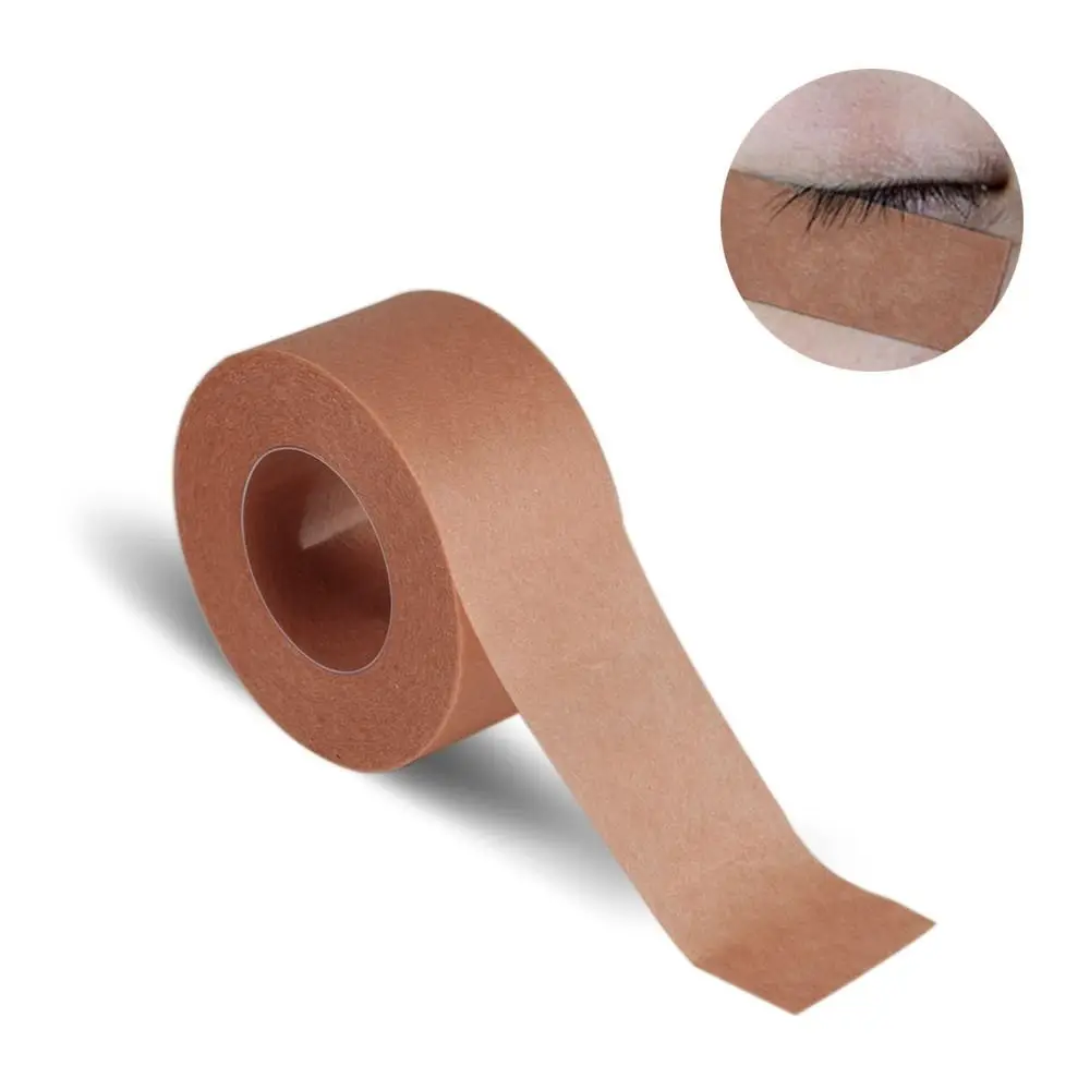 

1 Roll Makeup Eye Tapes Eyelash Extension Breathable Easy Tear Individual False Eyelash Lash Tape Anti-allergy Skin Color tape