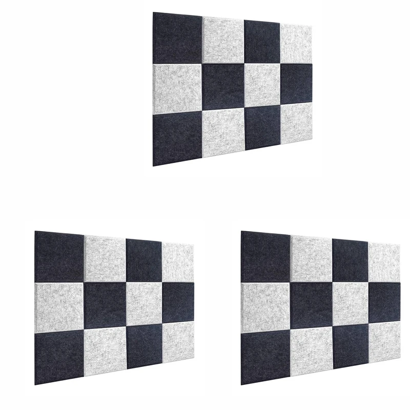 

72 Pcs Acoustic Foam Panels,Soundproofing Panel Beveled Edge Sound Panels, Acoustic Treatment Used In Home&Offices Wall