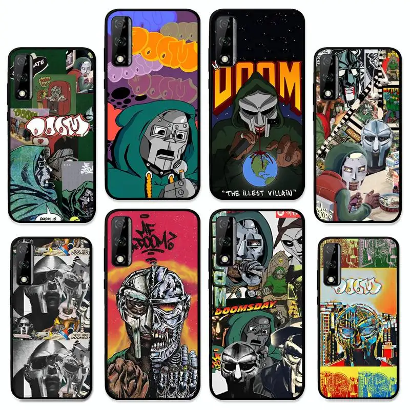

MF DOOM Rapper Phone Case for Huawei Y 6 9 7 5 8s prime 2019 2018 enjoy 7 plus