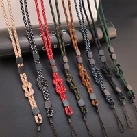 mobile phone lanyard long neck hanging chain hand woven strong and length adjustable dual use lanyard phone anti lost pendant