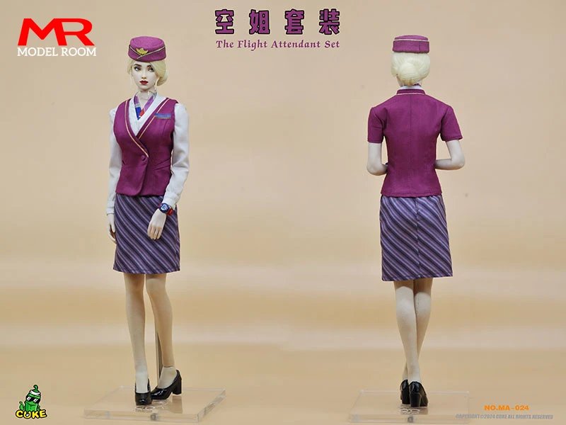 В наличии CUKE игрушки MA-024 1/6 Женская летная гарнитура комплект одежды модель