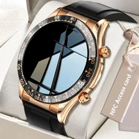 giyiyo 2022 new smart watch men lady bluetooth call sport nfc watches custom dial heart rate ecgppg smart wristband for xiaomi