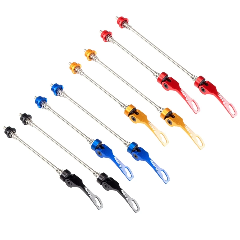 

H053 Bicycle Wheels Safety Lock Quick Release Skewers for Mtb Mountain Bike Road Bike Outdoor Recreation,2 Pieces