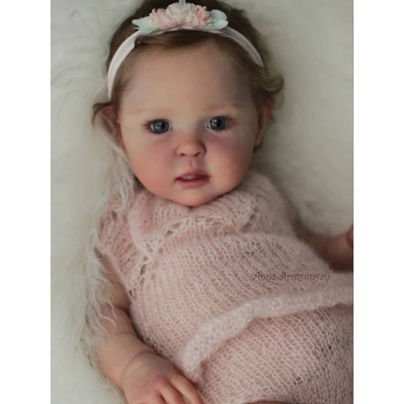 

Аксессуары для кукол новорожденных, комплект без рисунка, с мягкими силиконовыми глазами, незакрашенная деталь куклы, 20 дюймов