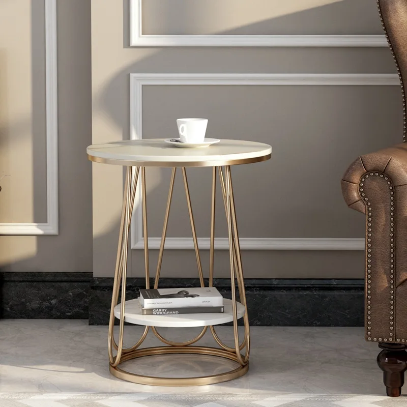 Прикроватный столик Простой Современный Железный Круглый прикроватный