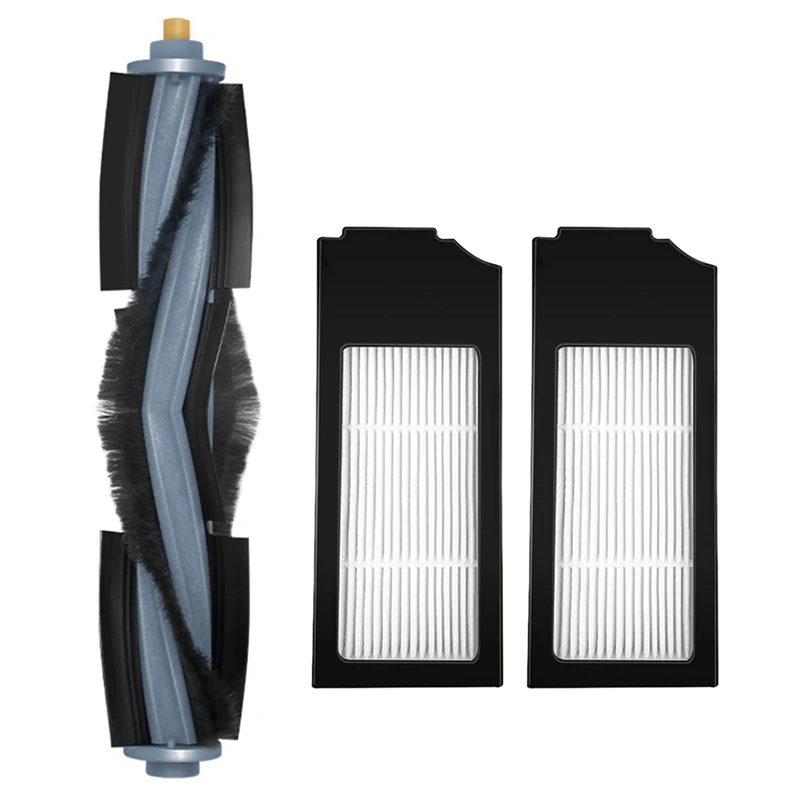 

Сменные детали для робота-пылесоса Ecovacs X1 Turbo Omni, фильтр НЕРА, основная вращающаяся щетка, 3 шт.