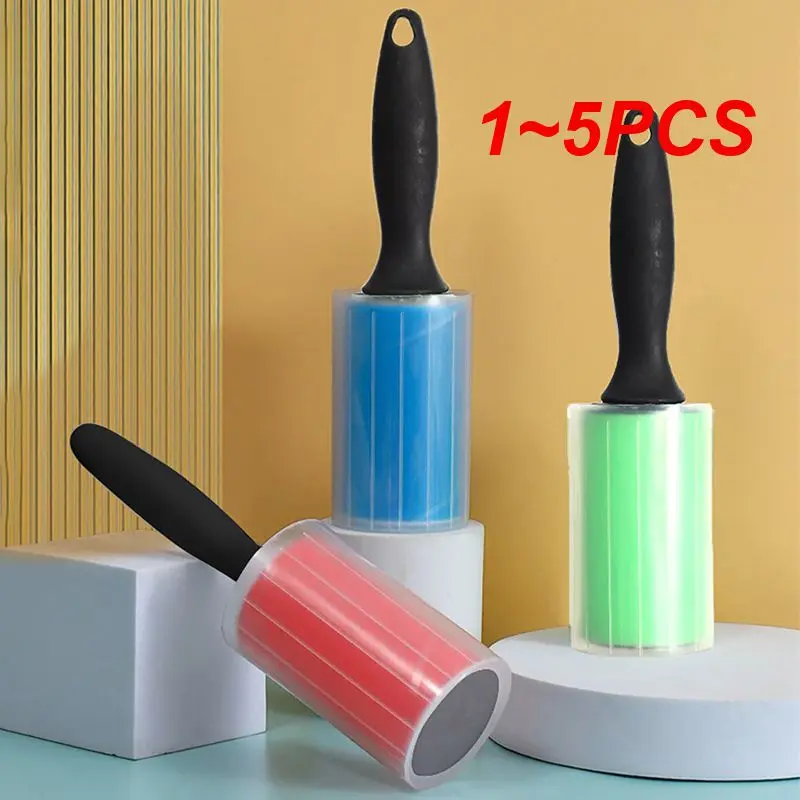 

1-5 шт., Многоразовые липкие ролики для чистки одежды