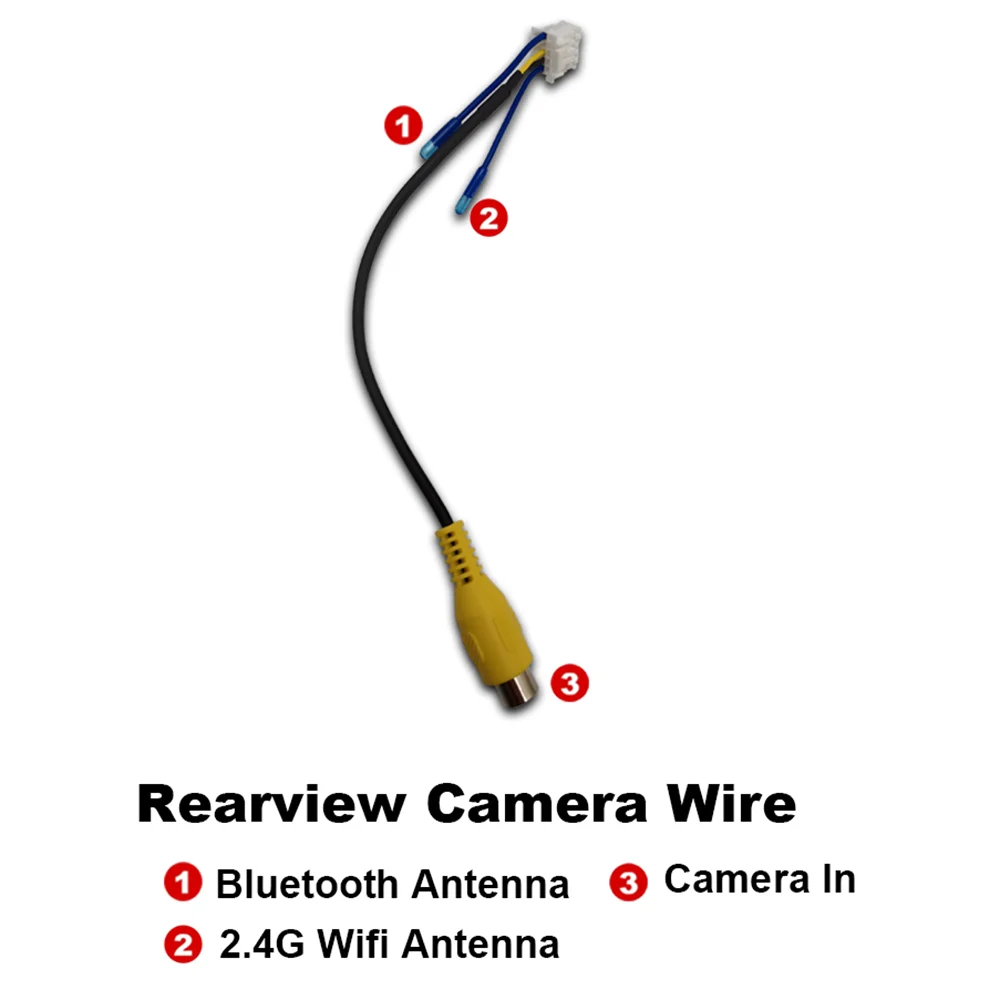 Универсальный автомобильный радиоприемник Hawknavi провода питания совместимые с