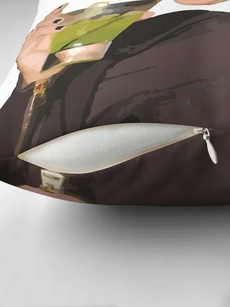 Наволочка Крис Дженнер новогодняя 30x30 см