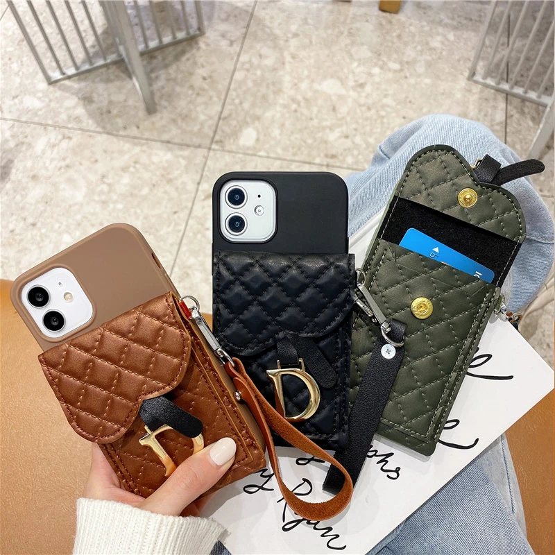 

Чехол-бумажник с ремешком для Xiaomi Mi 11 Pro 10s Poco X3 Note 10 Lite Lozenge