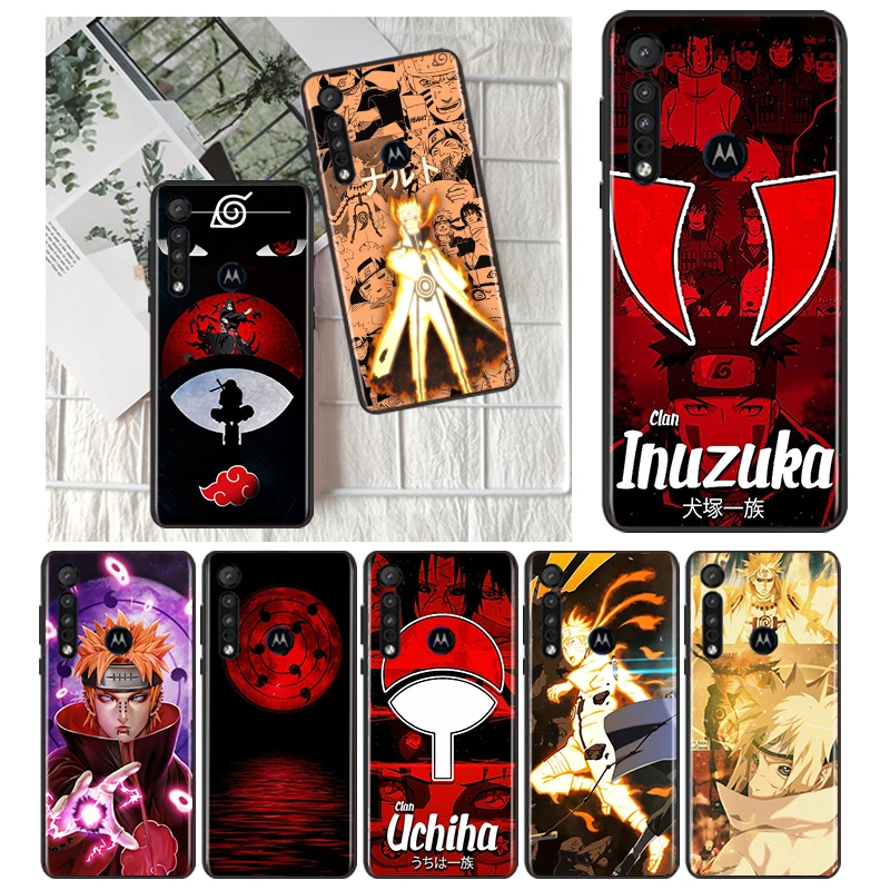 

Cool Kakashi Naruto Art For Motorola MOTO G9 G8 E7 E7i E6 Power Edge One Fusion Plus Lite Hyper Marco Black Phone Case