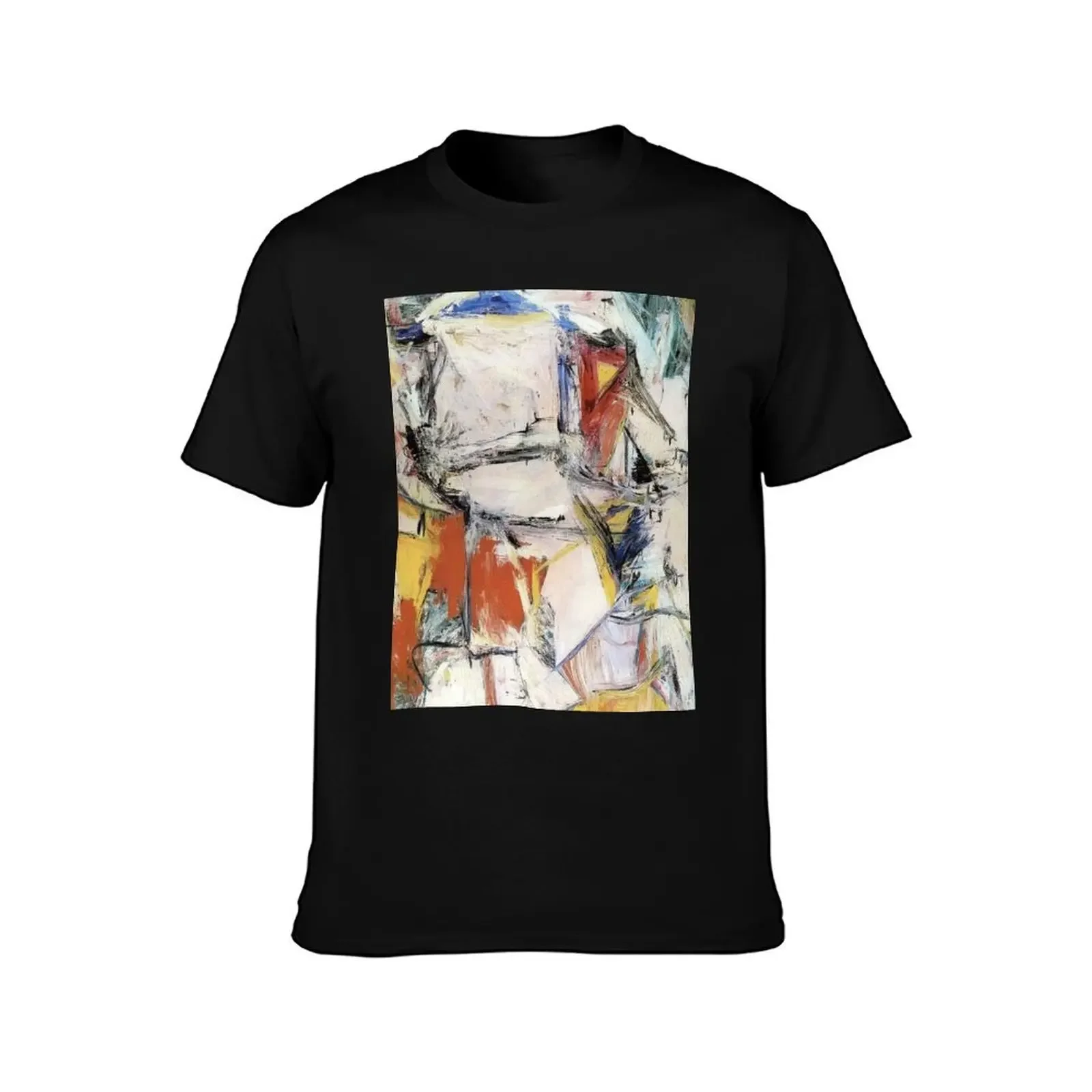 Футболка Willem de Kooning забавные подарки однотонные футболки с принтом животных для