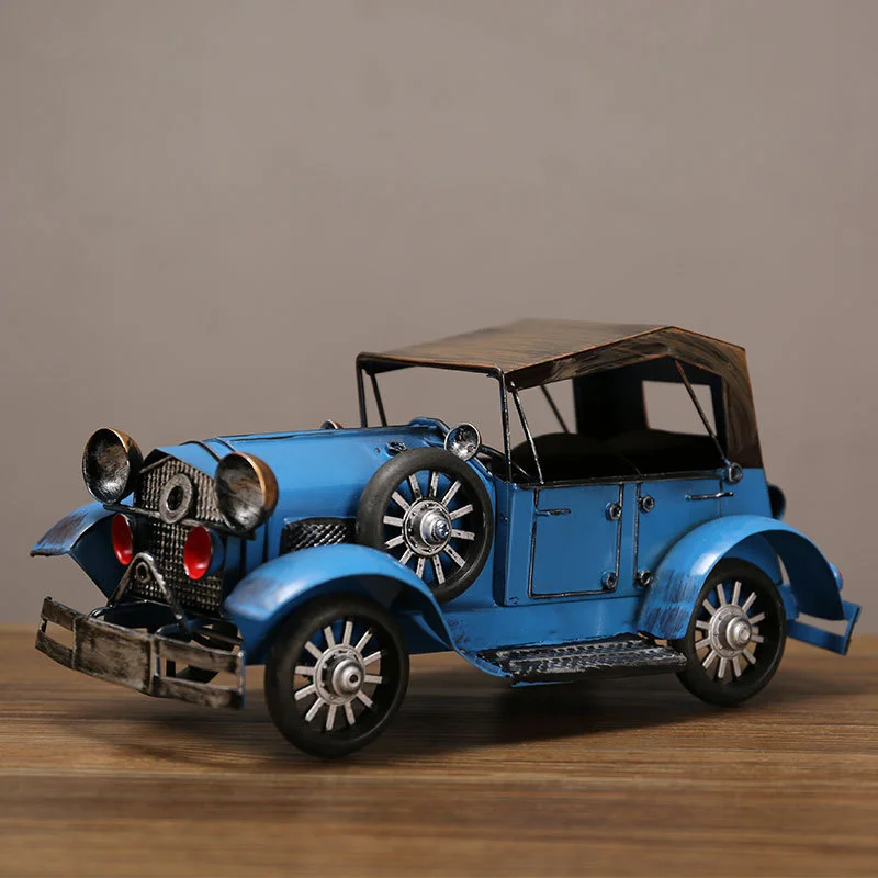 

Iron art automobile classic car motorcycle simulation model decoration desktop TV cabinet wine cabinet decoration crafts