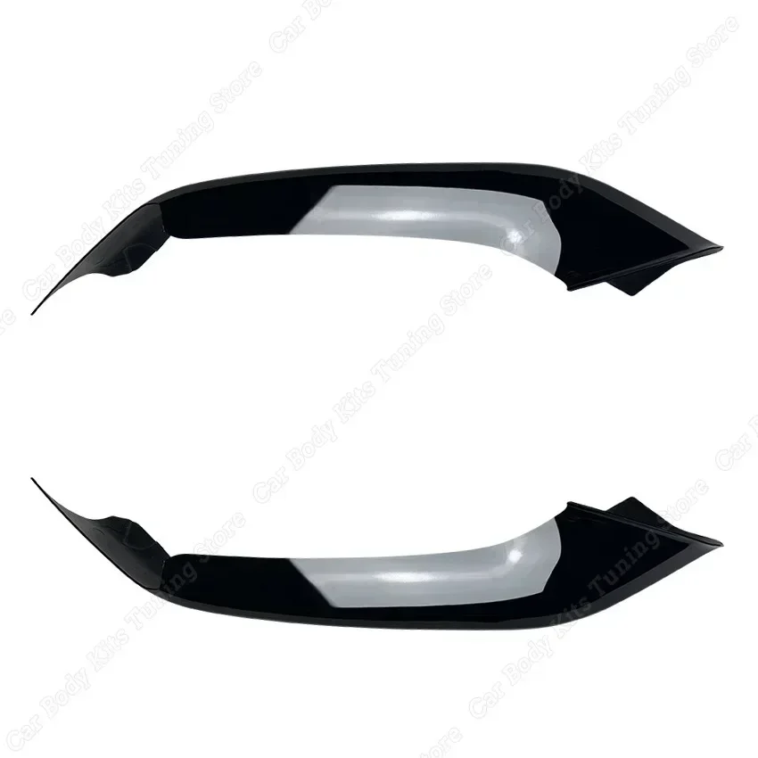 Передний бампер спойлер защитная пластина комплект для губ накладка на