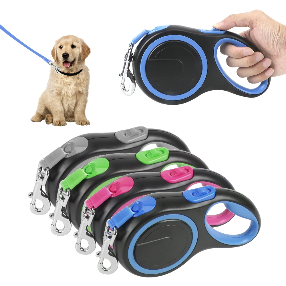 

Retractable Dog Leash Rope Automatic Extending For Large Dogs Big Dog Walking Leash Leads Nylon Long Strong Pet Leash 3M/5M/8M