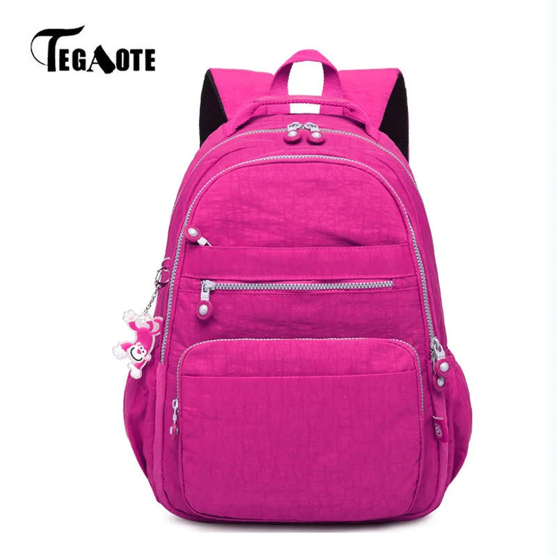 

Backpack Women‘s 2023 Nylon Waterproof Female Travel Bags Climbing Packbag Feminia Mochila Luxury Schoolbag Girls