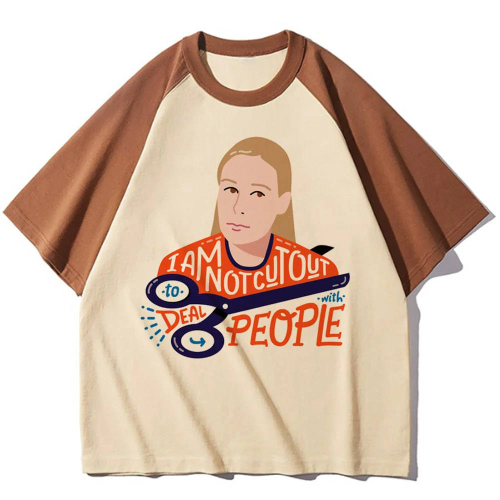 Футболка для девочек Gilmore женская летняя футболка из мягкой ткани одежда аниме y2k