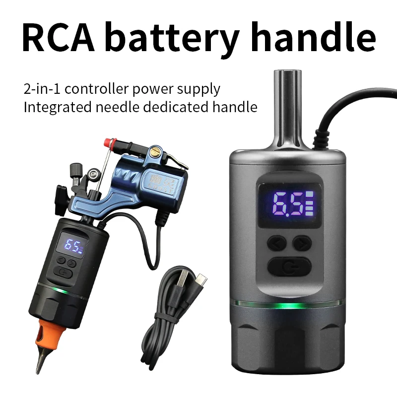 Аккумулятор TAIDU для тату-машинки батарея 1500 мАч ручка с прямым приводом источник