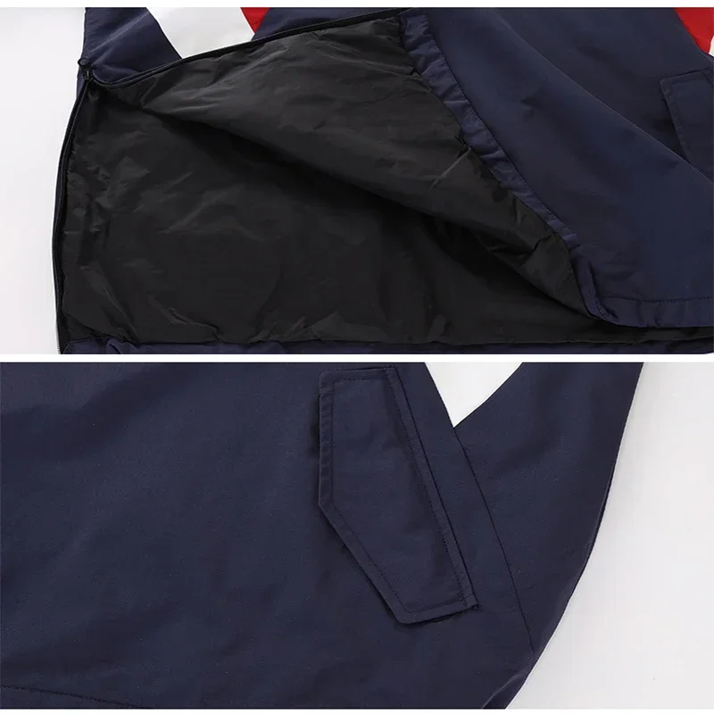 Новый Зимний лыжный костюм 2025 женская и Мужская толстовка термальный уличный