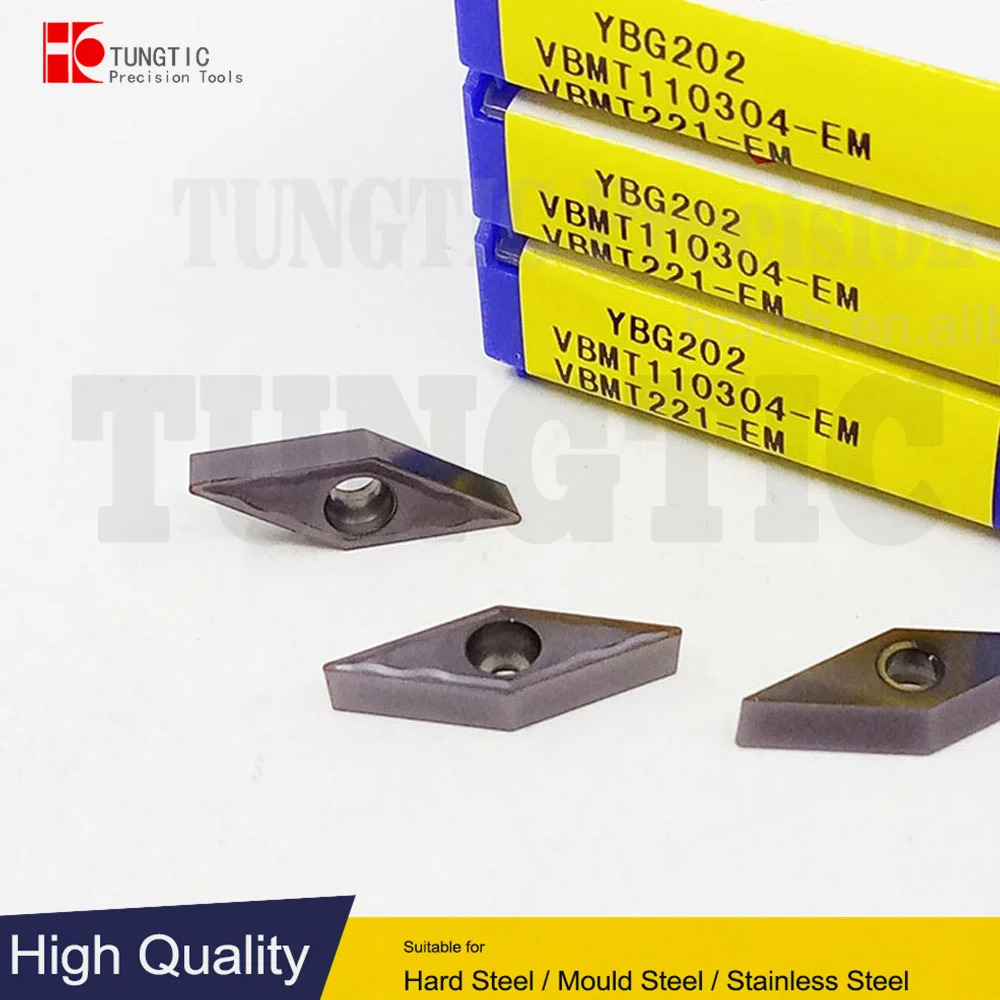 

VBMT110304-EM Milling Inserts Carbide Cutter For CNC VBMT 110304-EM