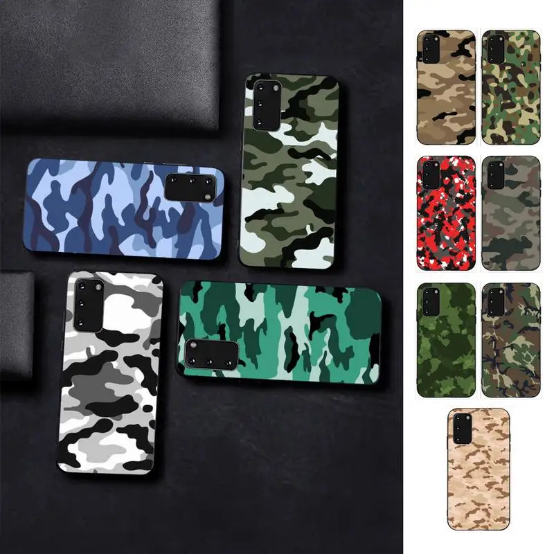 

Camouflage Phone Case for Samsung S10 21 20 9 8 plus lite S20 UlTRA 7edge