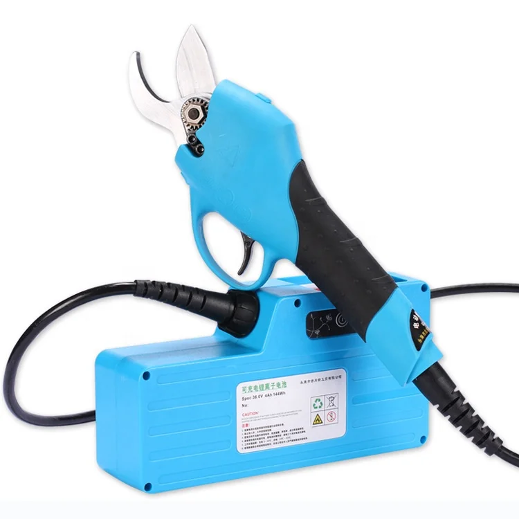 

Cordless electric pruning shear garden scissors secateurs