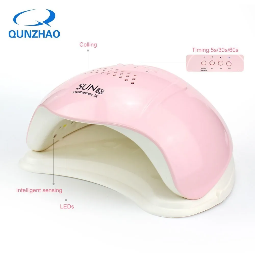 Sun5x 48 Вт УФ светодиодная лампа для ногтей сушилка отверждения Гель-лак маникюра