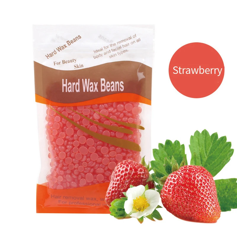 

100g/Pack Wax beans Depilatory Hot Film Wax Pellet Removing Bikini Face Hair Legs Arm Hair Removal Bean Unisex