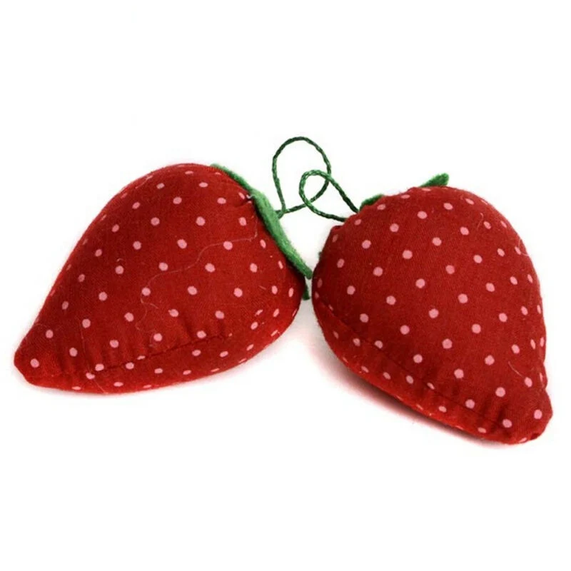 

Pillow Needles Cute Strawberry Style Pin Cushion Sewing Craft Kit
