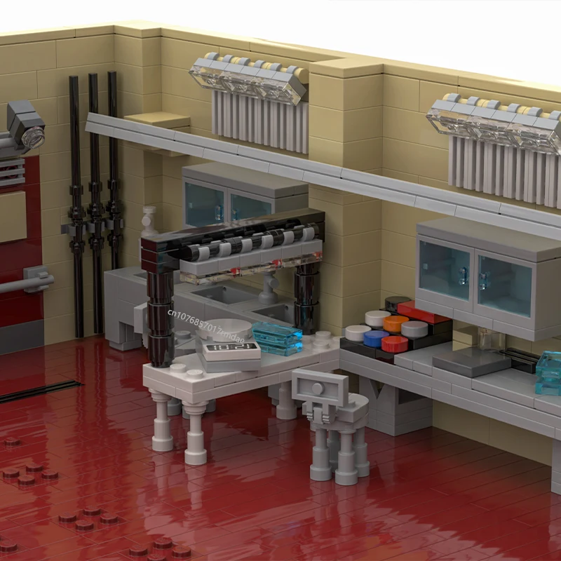 НОВЫЙ 2885 шт. серии фильмов MOC модульная модель Breaking Bad Superlab DIY творческие идеи