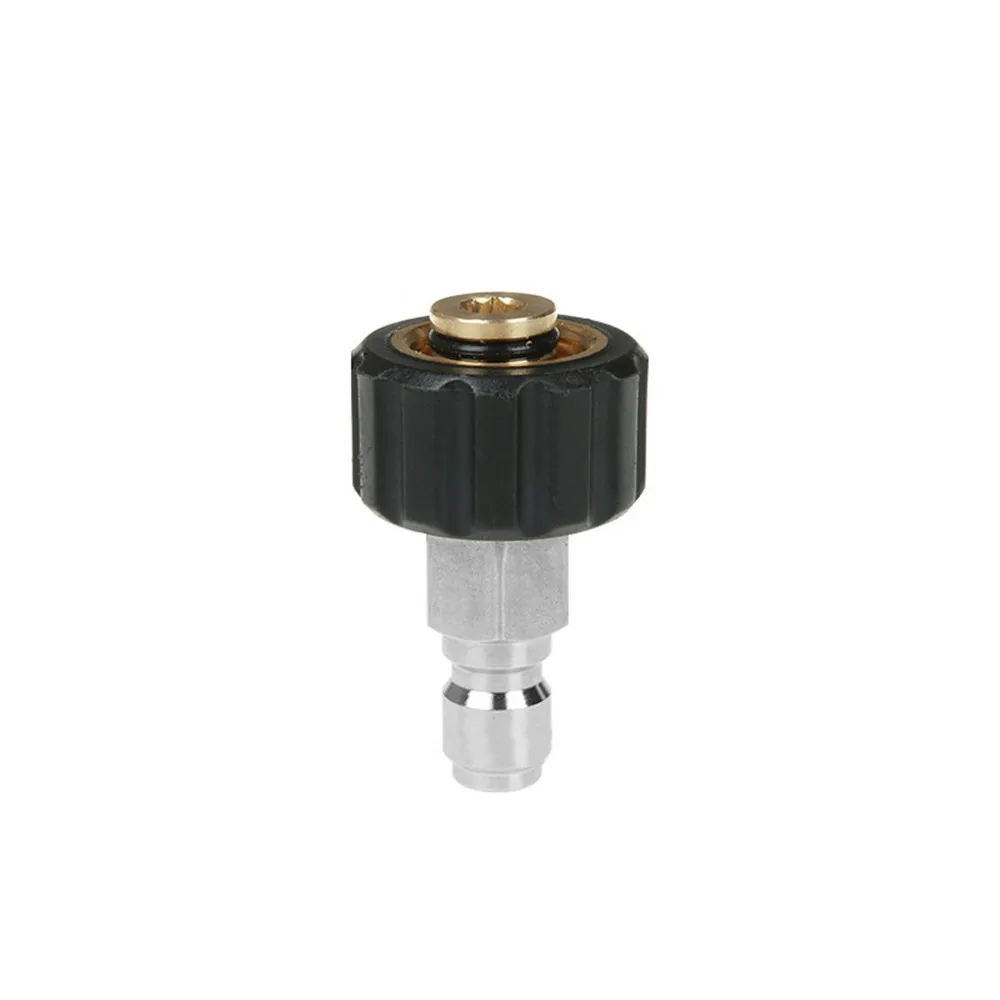 

1/4 3/8 inch Quick Disconnect Male to M22 14 15 Female Adapter for Pressure Washer Snow Foam Lance Automobile Accessories