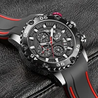 lige new silicone watch men sports chronograph quartz wrist watches for men top brand luxury waterproof watch rel%c3%b3gio masculino