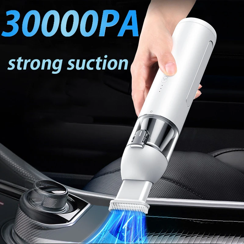 

Xiaomi 30000PA Wireless Car Vacuum Cleaner Cordless Handheld Auto Vacuum Home & Car Dual Use Mini Vacuum Cleaner