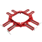 4 шт. Новый Многофункциональный угловой зажим 90 градусов угловой зажим для фоторамки угловой зажим 100 мм Угловые зажимы угловой держатель деревообрабатывающий инструмент