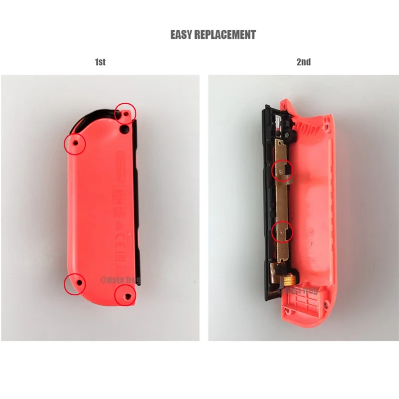Фото Кнопка SL SR для смартфона Nintendo Switch JoyCon, игровой контроллер с отверткой №1