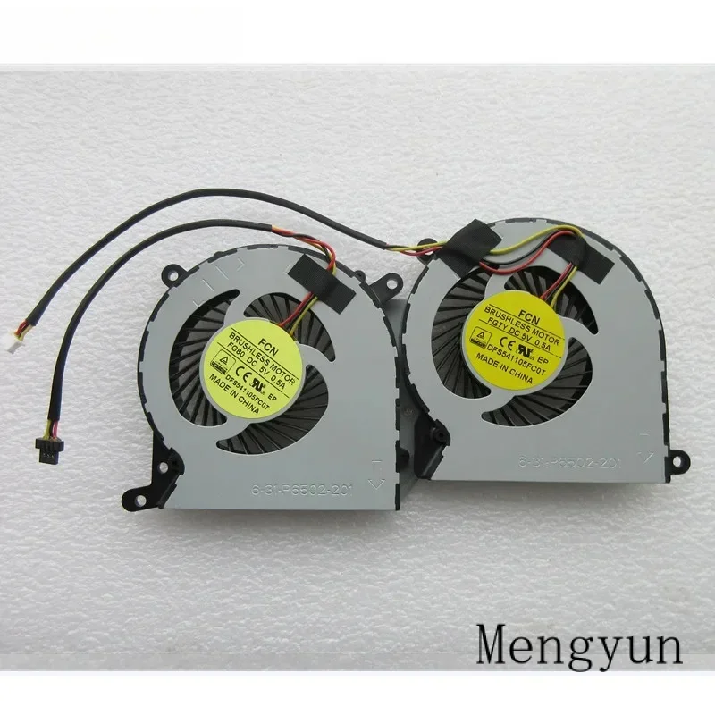 Новый оригинальный охлаждающий вентилятор для ноутбука с графическим
