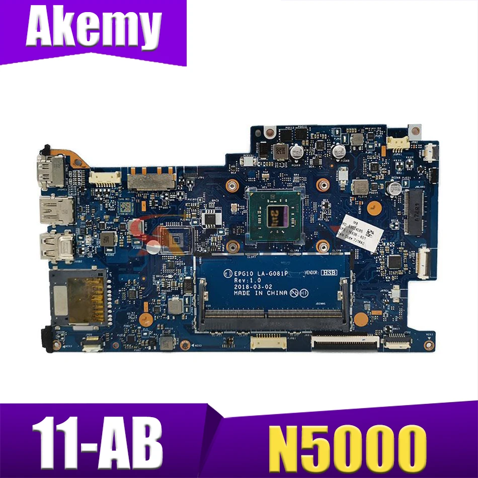 

Материнская плата Akemy для ноутбука HP X360 Convertible 11-AB