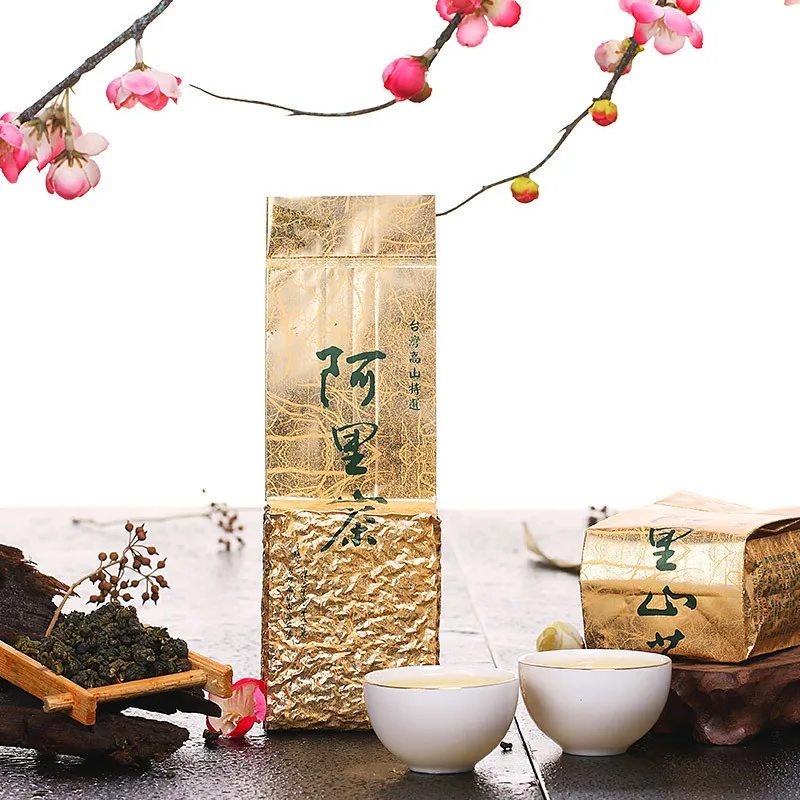 

250g Quality Taiwan Alishan High Mountain Oolong-Tea A Clear Odor Type Milk Orchid Fragrance Organic Green-Tea